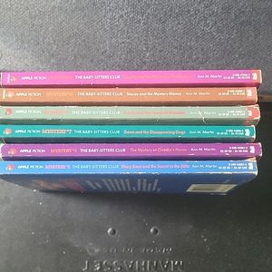 Vintage 1991 Baby-Sitters Club Mystery Book Set